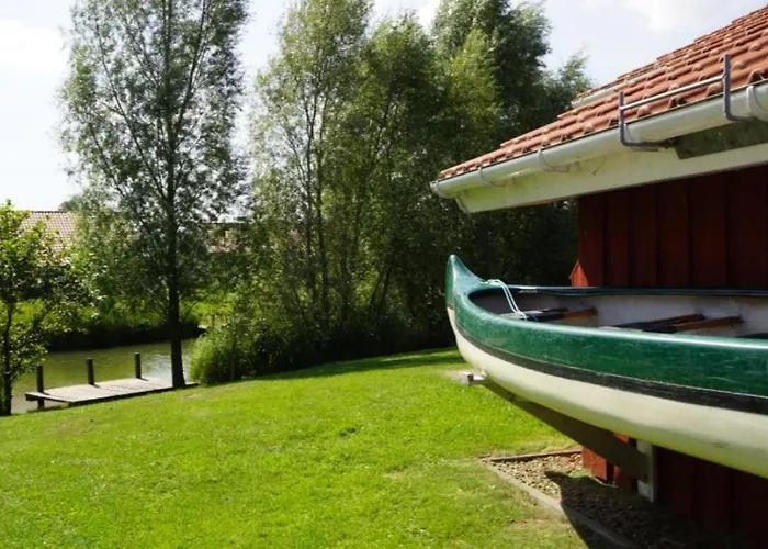 度假居 4 Personen Mit Privatem Bootsteg, Direkte Seelage, Kanu, Sauna Und Kaminofen In 奥滕多夫