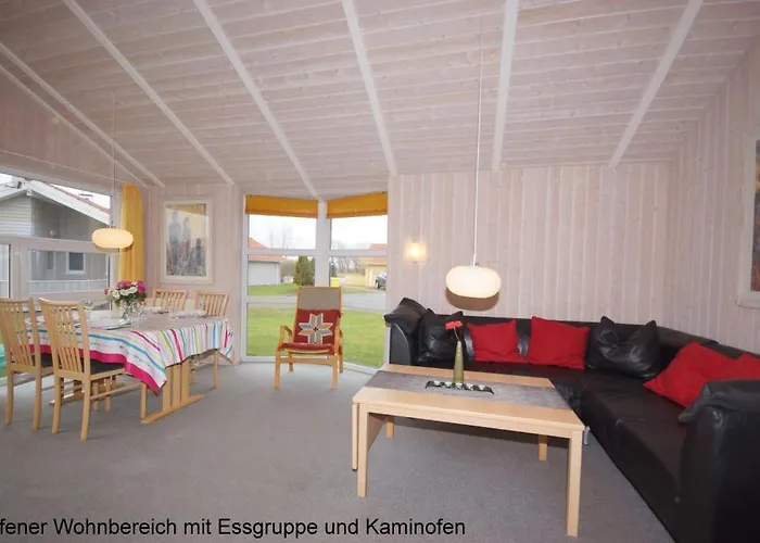 4 Personen Mit Privatem Bootsteg, Direkte Seelage, Kanu, Sauna Und Kaminofen In 度假居 奥滕多夫