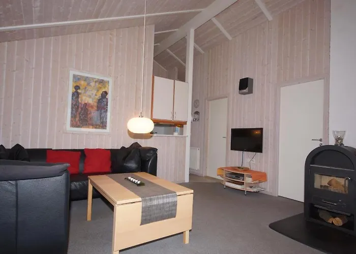 度假居 4 Personen Mit Privatem Bootsteg, Direkte Seelage, Kanu, Sauna Und Kaminofen In 奥滕多夫